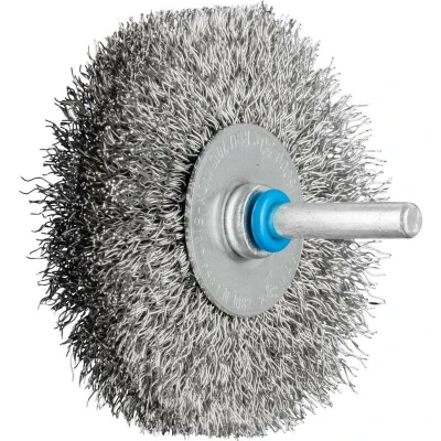 Afbeelding van PFERD 43701019 POS ronde borstel ongetordeerd RBU Ø 70 x 15 mm schacht Ø 6 mm roestvrijstalen draad 0,30 10 stuk(s)