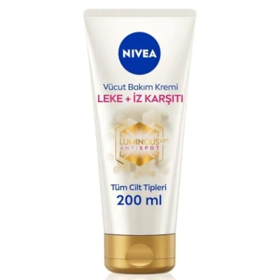 Afbeelding van NIVEA LUMINOUS630 Anti striae en pigmentvlekken, compenseert kleurverschillen, lichte textuur hydrateert 48 uur (200 ml)