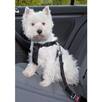 Afbeelding van Trixie Hondentuig Auto Incl Gordel Zwart M 50 70 CM (385813)