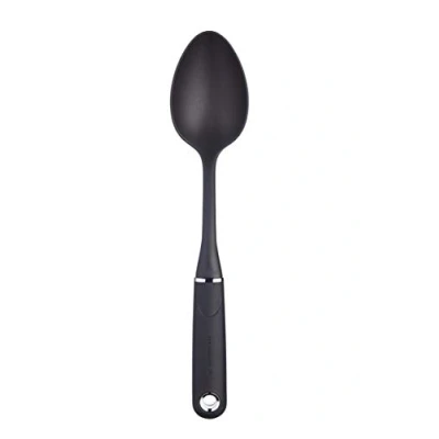 Afbeelding van MasterClass MCSGNWNSP Keukenlepel met zachte handgreep, nylon, antiaanbaklaag, 34,5 cm