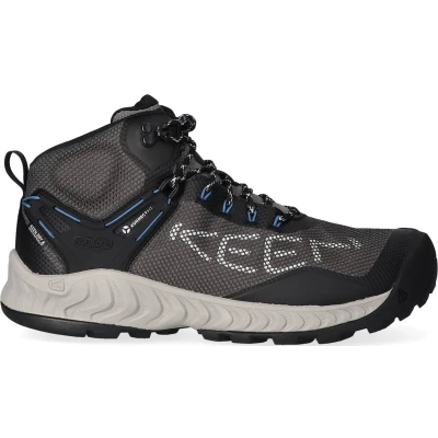 Afbeelding van Keen NXIS EVO Mid Heren Wandelschoenen Magnet/Bright Cobalt Maat 46