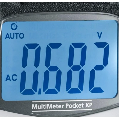 Afbeelding van Laserliner MultiMeter Pocket XP Compacte AC/DC 600Volt Meter