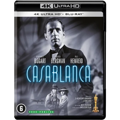 Afbeelding van Warner Home Video Casablanca 4k Blu ray