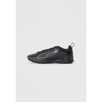 Afbeelding van Puma Ultra 6 PLAY Unisex Voetbalschoenen voor kunstgras kinderen, Maat: 37, Black/fizzy light/green terrain Schoenen