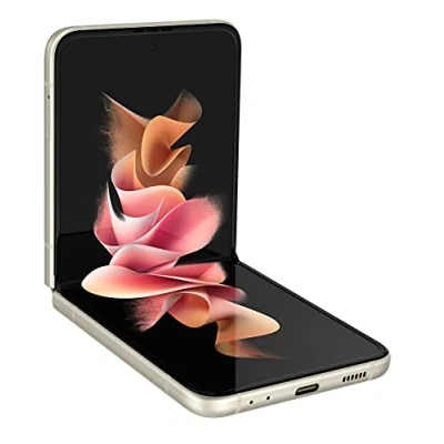 Afbeelding van Samsung Smartphone merk model Galaxy Z Flip 3 Cream 128 GB