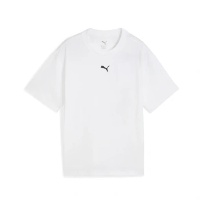 Afbeelding van Essentials Boxy T shirt voor Dames, Wit, Maat 9 10Y PUMA