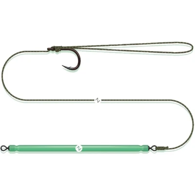 Afbeelding van Madcat Bungee Pellet Rig 55cm (#1/0) Meerval onderlijnen