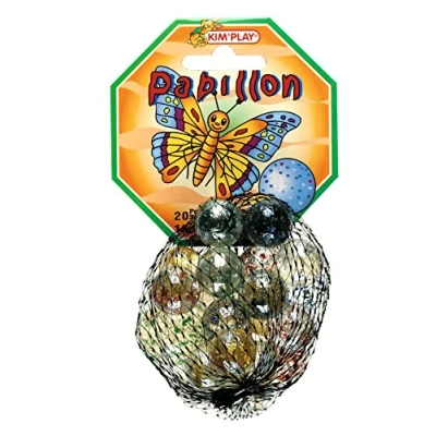 Afbeelding van Kim&#039;Play 500810 outdoorspel voor kinderen vanaf 5 jaar 20 ballen + 1 muts vlinder