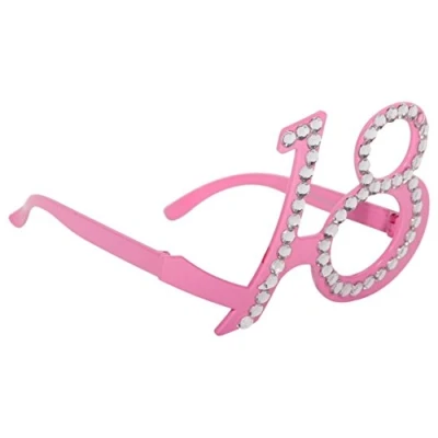 Afbeelding van Folat Bril 18 jaar Roze Diamantframe