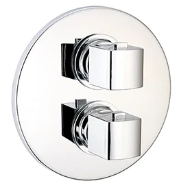 Afbeelding van Huber Dado inbouw douchethermostaat Chroom 439.51H.CR
