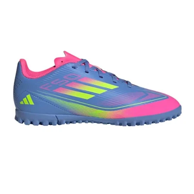 Afbeelding van adidas Performance F50 Club Turf Voetbalschoenen Kids Kinderen Blauw 37 1/3