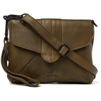 Afbeelding van dR Amsterdam Schoudertas / Clutch Tampa 933732 Olive