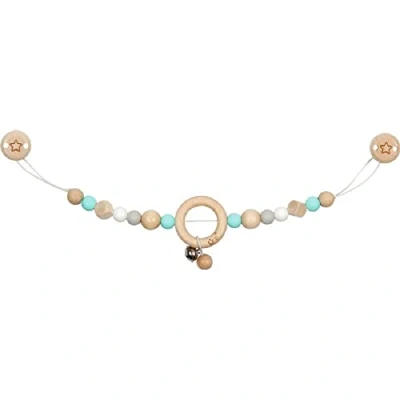 Afbeelding van Goki Houten Wandelwagenketting Ster met Clips