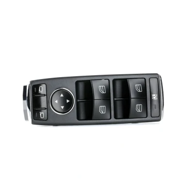 Afbeelding van TOPRAN 409 628 Schakelaar, raamopener Aan de bestuurderszijde Verchroomde rand MERCEDES BENZ: E Class T modell, C Saloon, Saloon
