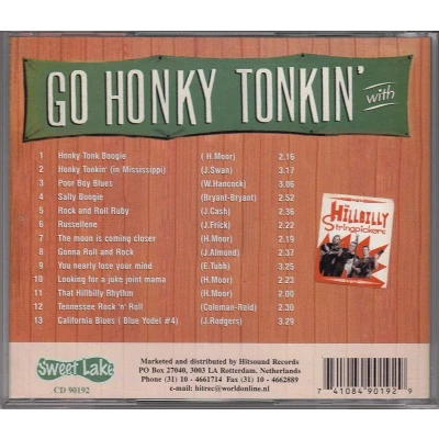 Afbeelding van Hillbilly Stringpickers Go Honky Tonkin&#039; (CD)