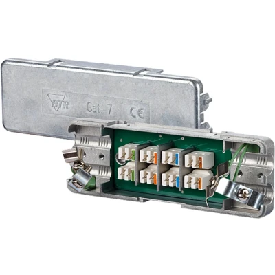 Afbeelding van Metz Connect 130863 E Verdeeldoos Flexibel: Massief: 0.128 0.325 mm² Aantal polen: 8 1 stuk(s) Zilver