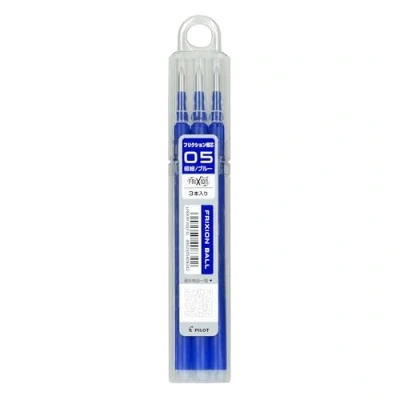 Afbeelding van Pilot Frixion Ball Pen Refill 05 3 stuks, blauw (Lfbkrf30ef3l)