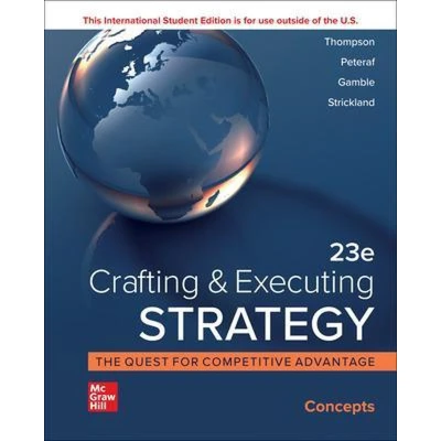 Afbeelding van ISE Crafting and Executing Strategy: Concepts