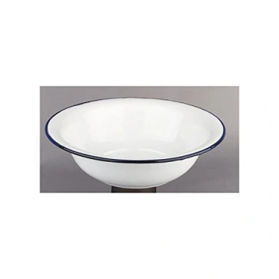 Afbeelding van Ibili 903132 glazen kom, geëmailleerd staal, 32 cm, wit
