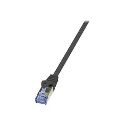 Afbeelding van LogiLink CQ4022S RJ45 Netwerkkabel, patchkabel S/FTP 0.50 m Grijs Vergulde steekcontacten, Vlambestendig, Snagless 1 stuk(s)