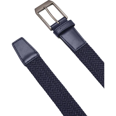 Afbeelding van Under Armour Heren Braided Golf Belt Midnight Navy
