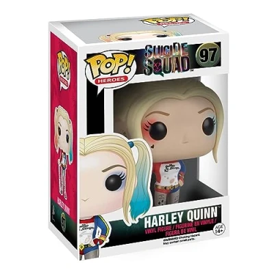 Afbeelding van Funko Pop! Movies: Squad Harley Quinn Vinyl figuur om te verzamelen Cadeau idee Officiële Producten Speelgoed voor Kinderen en Volwassenen Movies Fans