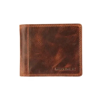 Afbeelding van Portemonnee Maverick leer billfold RFID