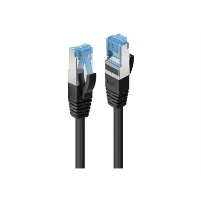 Image de Lindy Cordon de raccordement RJ 45 (M) pour 30 m SFTP PiMF CAT 6a IEEE 802.3af/IEEE 802.3at moulé sans crochet bloqué noir