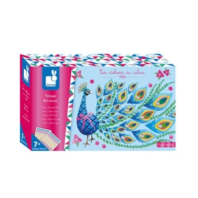 Image de Kit créatif Janod Les ateliers du calme Strass bel oiseau