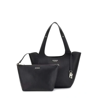 Afbeelding van GUESS Helina Tote Bag zwart, zwart.