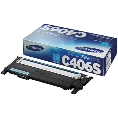 Image de Samsung Clt c406s/els Cyan