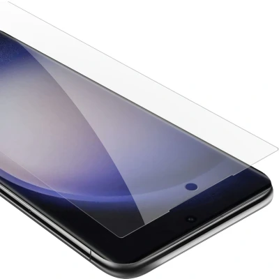 Afbeelding van Cadorabo Screenprotector geschikt voor Samsung Galaxy S23 ULTRA Pantser film Beschermende in KRISTALHELDER Geharde (Tempered) display beschermglas 9H hardheid met 3D Touch