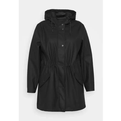 Afbeelding van Vero Moda Curve Vmmalou Parka, Dames, Maat: 50, Black