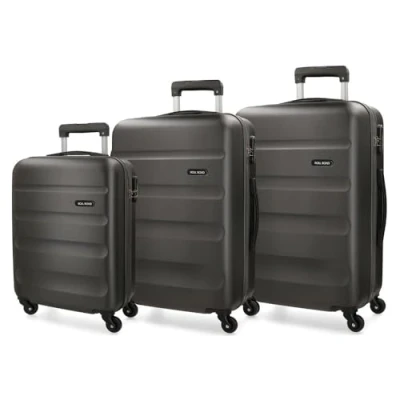 Afbeelding van Roll Road Flex, Antraciet, Set van 3 koffers