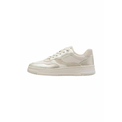Afbeelding van s.Oliver Dames Sneaker Low 5 23632 42 Sneakers voor dames, Beige kam, 37 EU