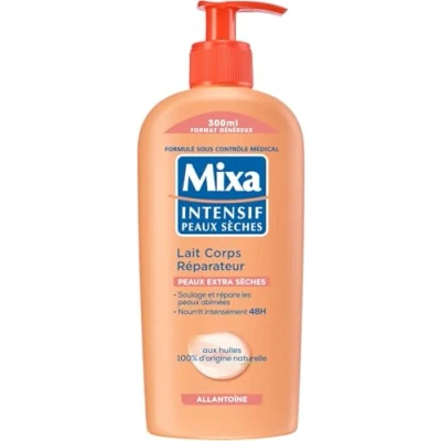 Image de Mixa Intensif Nourrit Peaux Sèches Lait Corps Réparateur, 300ml