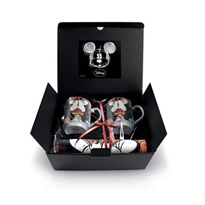 Afbeelding van Egan WMSET/22 Set mok Sweet Love en placemat, porselein, rood, 4 delig, 2 stuks, 350 milliliter