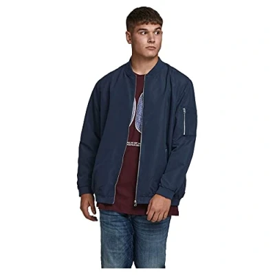 Image de Veste Jack &amp; Jones Essentials Rush Bomber Hommes (plussize)