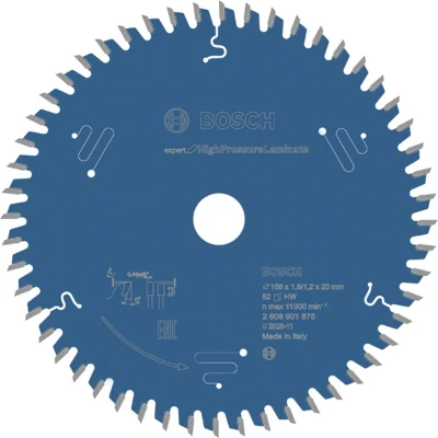 Afbeelding van Bosch Accessories 2608901875 Cirkelzaagblad Aantal tanden: 52 1 stuk(s)