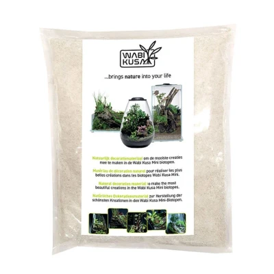 Afbeelding van Wabi Kusa Snow White Sand Aquarium Terrarium Zand Wit