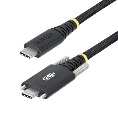 Image de StarTech.com 10ft (3m) USB C Charging Cable, 240W, Silicone Jacket Câble 24 pin (M) droit/bloquant pour droit 2.0 48 V 5 A 3 m Alimentation (240 W), support Power Delivery 3,1, gamme de puissance éte