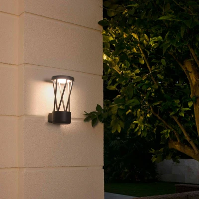 Afbeelding van LED buitenwandlamp Twist