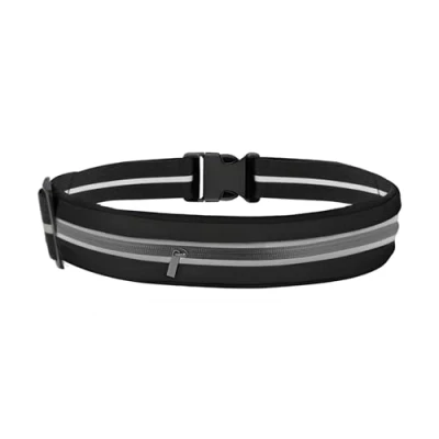 Afbeelding van Hardloopriem voor mobiele telefoon, joggen en geld, verstelbaar, joggen, fitness reizen, zwart, sport, zwart., Sport