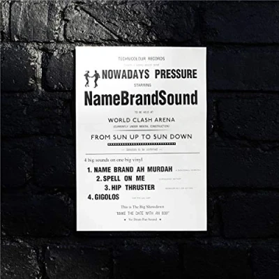 Afbeelding van Name Brand Sound Nowadays Pressure Ep (Single)