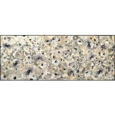 Afbeelding van wash+dry Voetmat Light Blossom 75 x 120 cm, voor binnen en buiten, wasbaar, bloemenpatroon