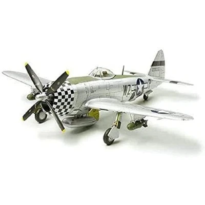 Afbeelding van T2M 60770 Tamiya kunststof model voor montage Republic P47D Thunderbold schaal 1:72