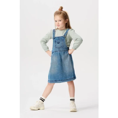 Image de Jurk Evans Medium Blue Wash 92