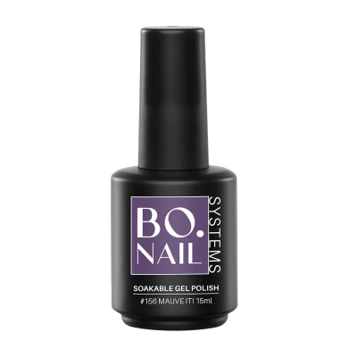 Afbeelding van BO.NAIL SYSTEMS BO Soakable Gel Polish #156 Mauve It! 15ml