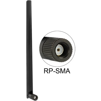 Afbeelding van DeLOCK WLAN IEEE 802.11 ac/a/h/b/g/n Antenne met SMA RP (m) connector 4 7 dBi