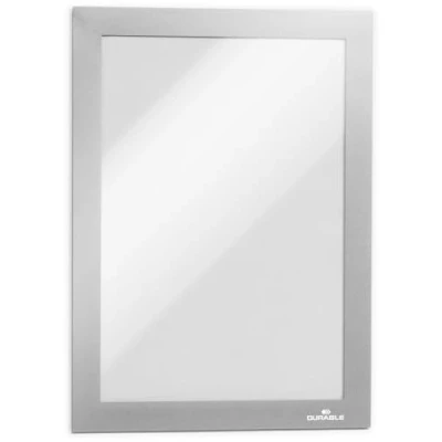 Afbeelding van Durable Magnetisch Kader, Zilver, A5, Pak Van 5 Stuks Multifunctionele Mapjes